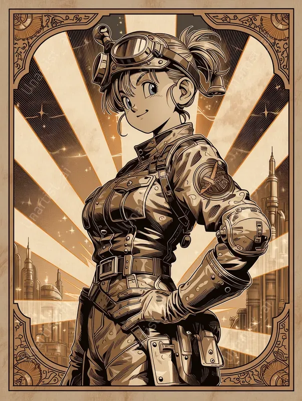 Dragon Ball Z Dieselpunk Reimaginings