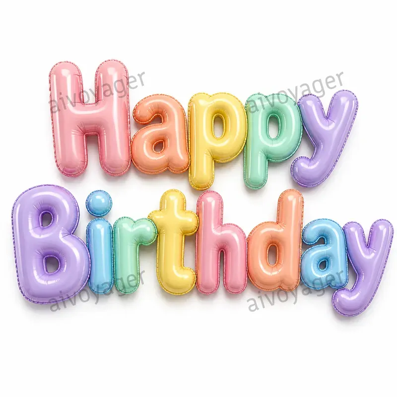 Balloon Text Art Generator