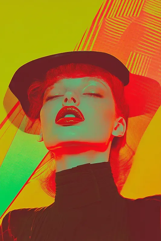 Futuristic Retro Style Portraits