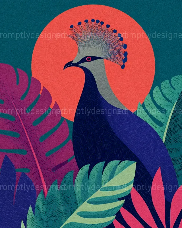 Tropical Bird Posters