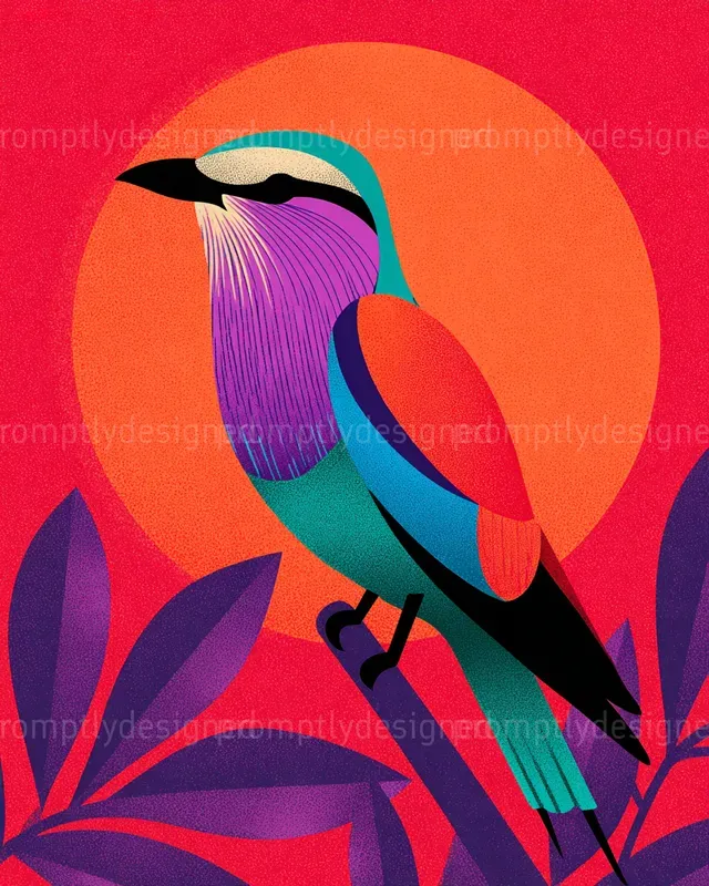 Tropical Bird Posters