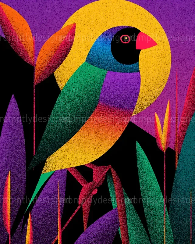 Tropical Bird Posters