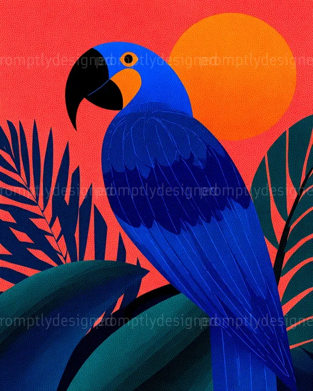 Tropical Bird Posters