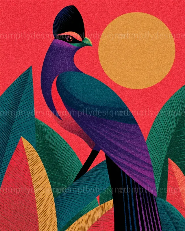 Tropical Bird Posters