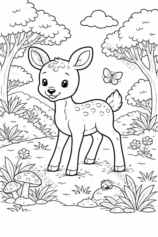Black White Coloring Book Line Art Pros
