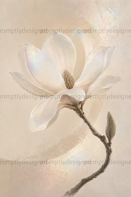 Soft Floral Art Prints
