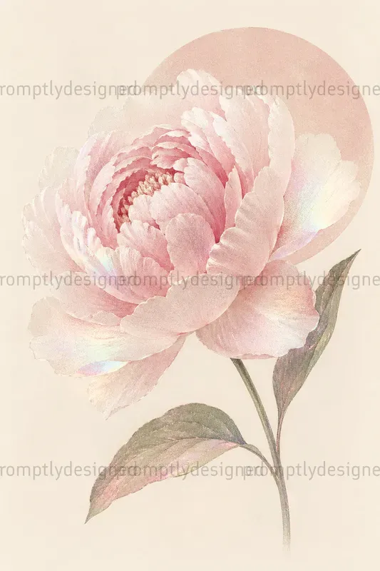 Soft Floral Art Prints