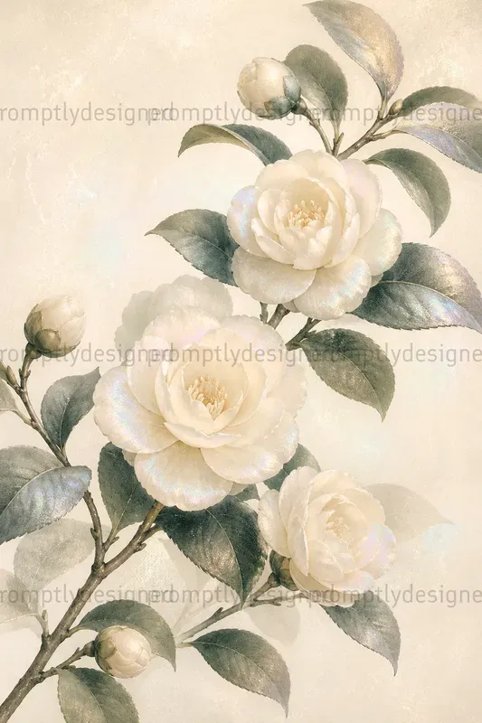 Soft Floral Art Prints