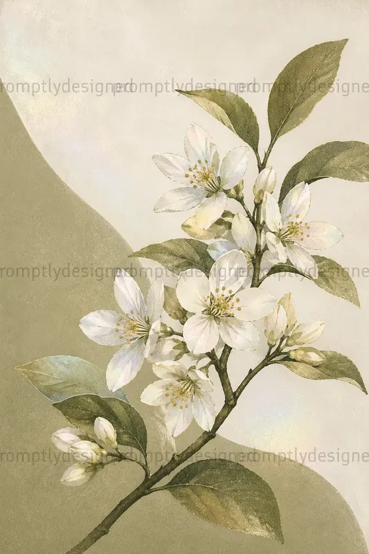 Soft Floral Art Prints