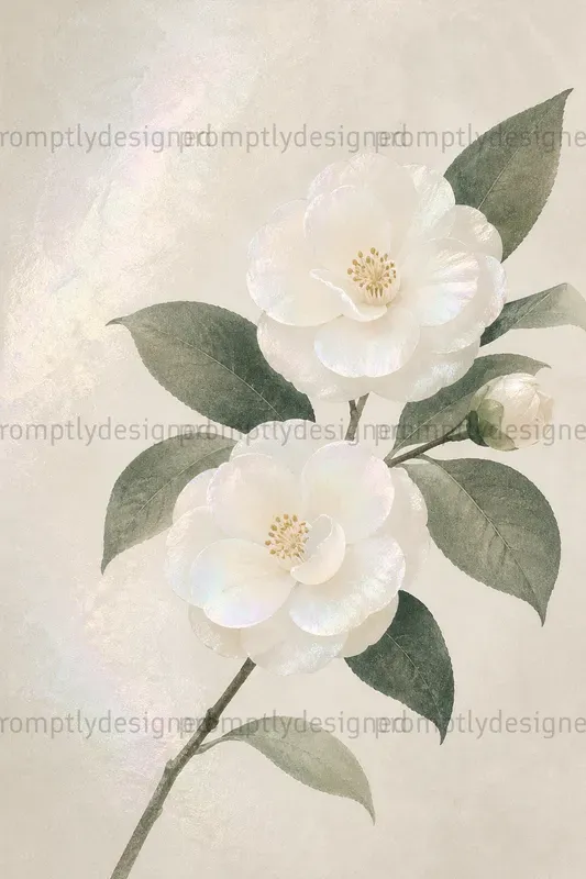 Soft Floral Art Prints