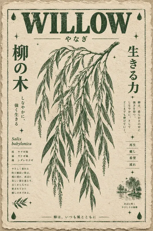 Vintage Botanical Risograph Posters