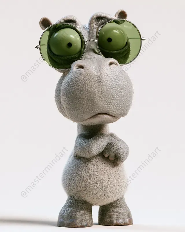 Cute 3D Animal Sunglasses