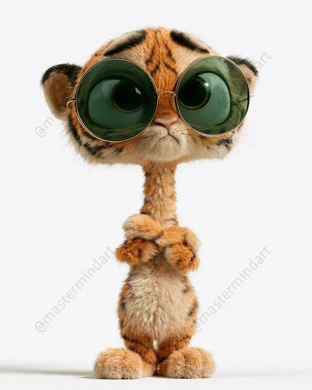 Cute 3D Animal Sunglasses