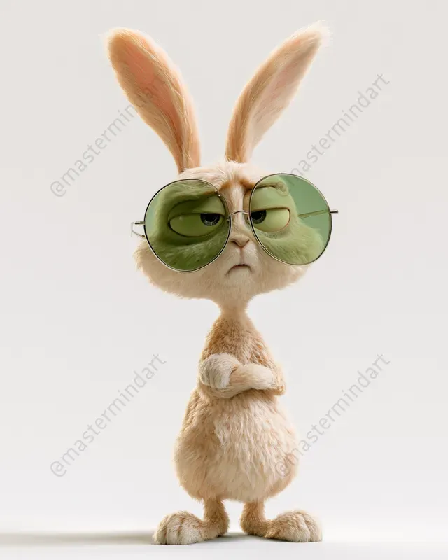 Cute 3D Animal Sunglasses
