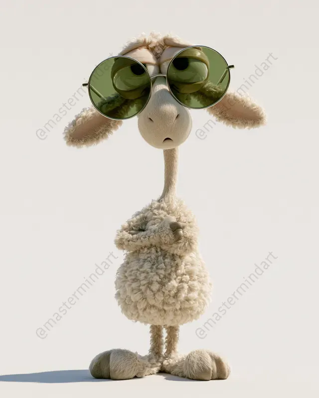 Cute 3D Animal Sunglasses