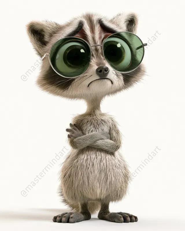 Cute 3D Animal Sunglasses