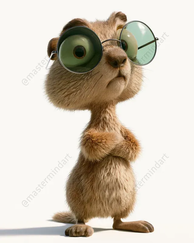 Cute 3D Animal Sunglasses