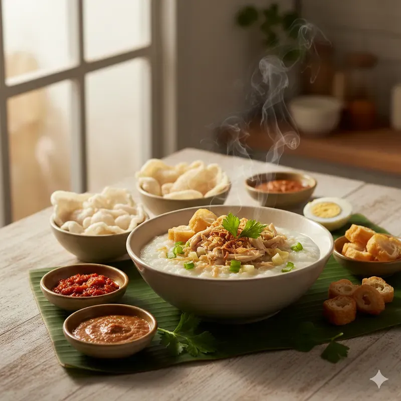 Indonesian Breakfast Stock Photos