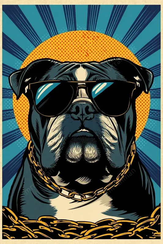Popart Sunglasses Animal Portraits