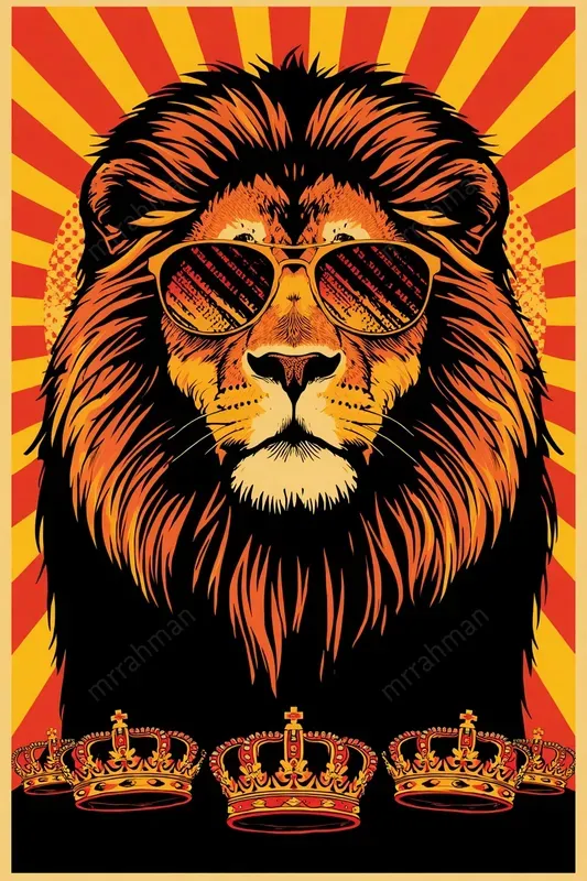 Popart Sunglasses Animal Portraits