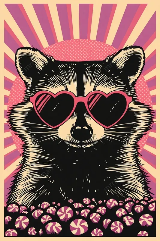 Popart Sunglasses Animal Portraits