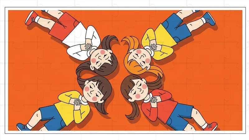 Minimalist Backlying Characters