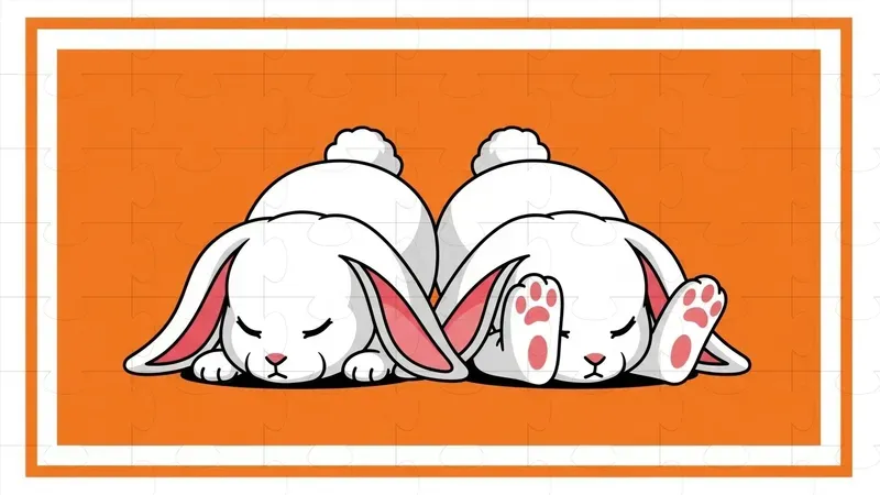 Minimalist Backlying Characters