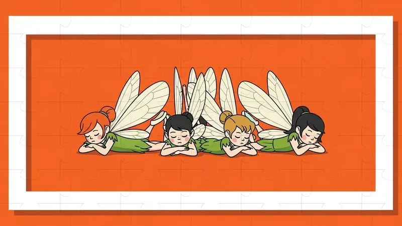 Minimalist Backlying Characters