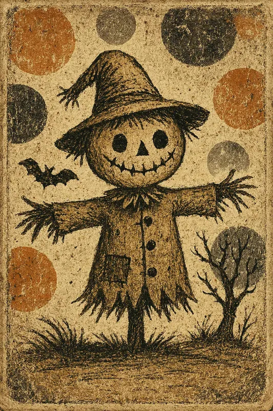 Whimsical Spooky Art