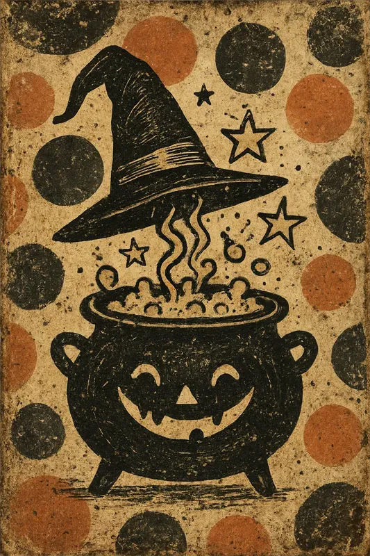 Whimsical Spooky Art