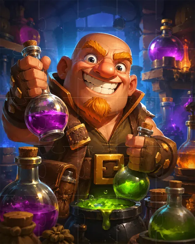 Clash Of Clans Style Portrait Art