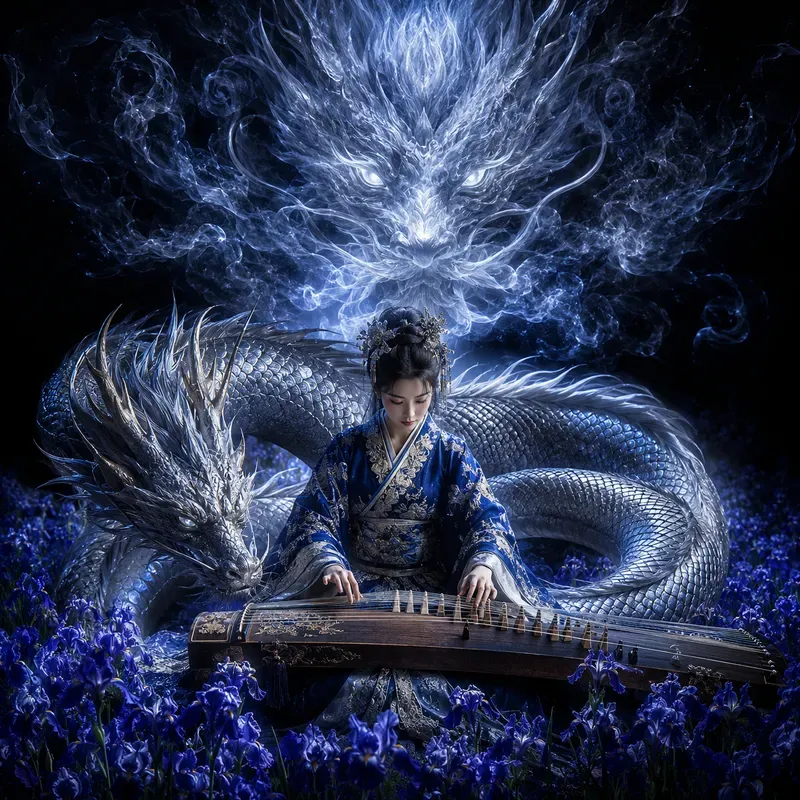 Mystic Musician Dragons