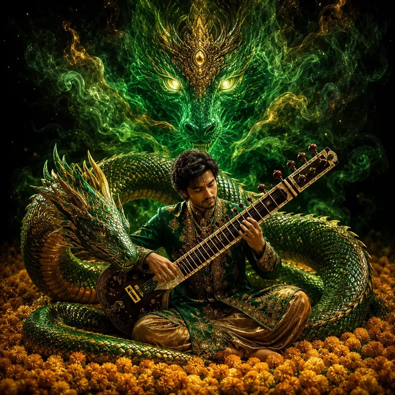 Mystic Musician Dragons