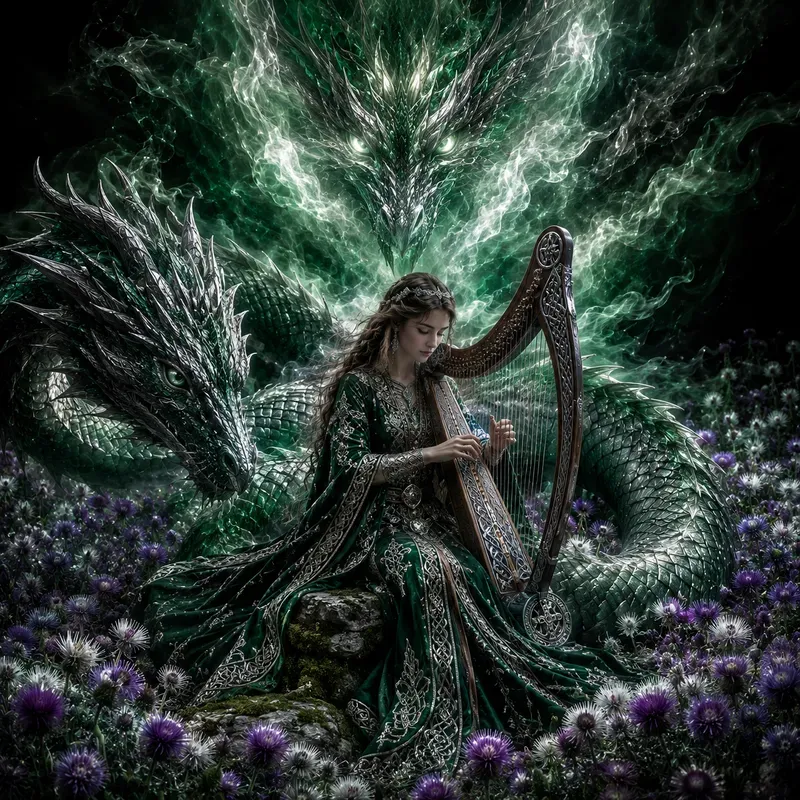 Mystic Musician Dragons