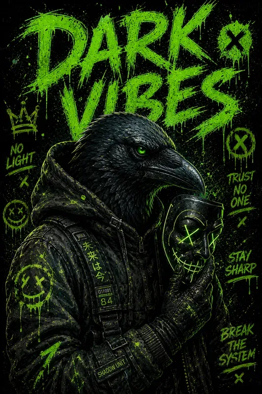 Retro Urban Graffiti Poster Generator