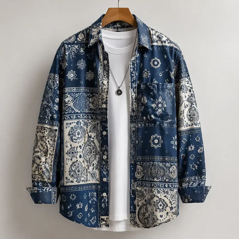 Trendy Patterned Shirt Product Photo Pros