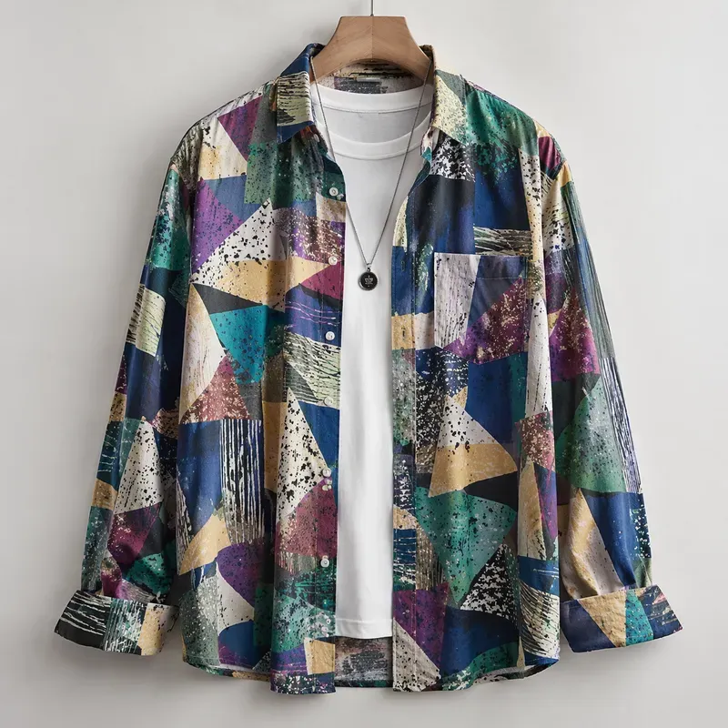 Trendy Patterned Shirt Product Photo Pros