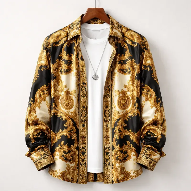 Trendy Patterned Shirt Product Photo Pros