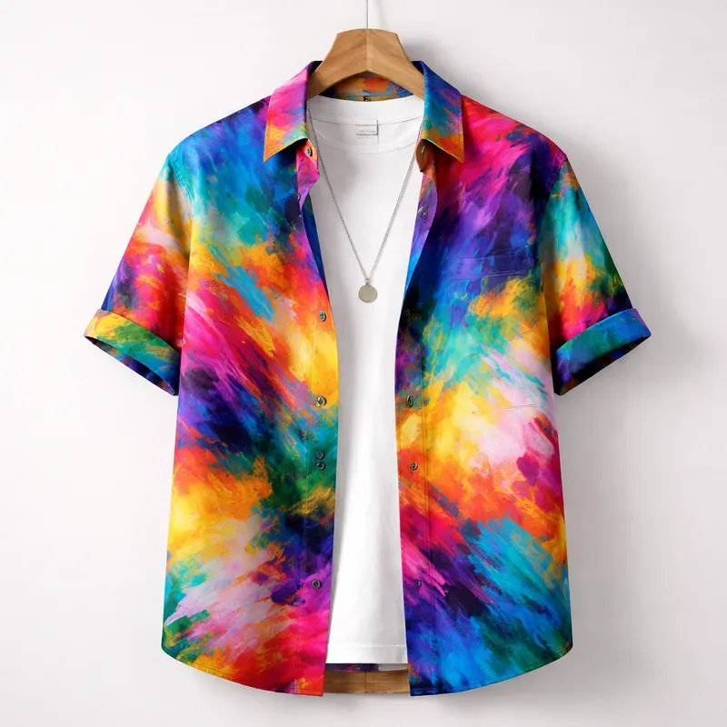 Trendy Patterned Shirt Product Photo Pros