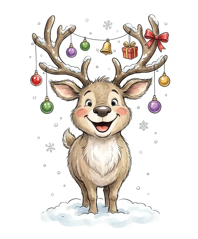 Christmas Reindeer Tshirts