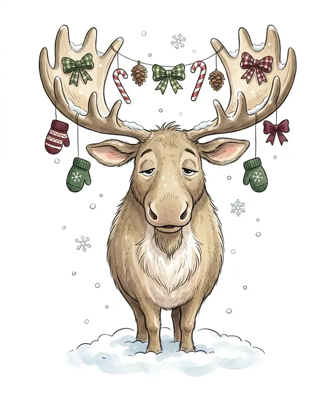 Christmas Reindeer Tshirts