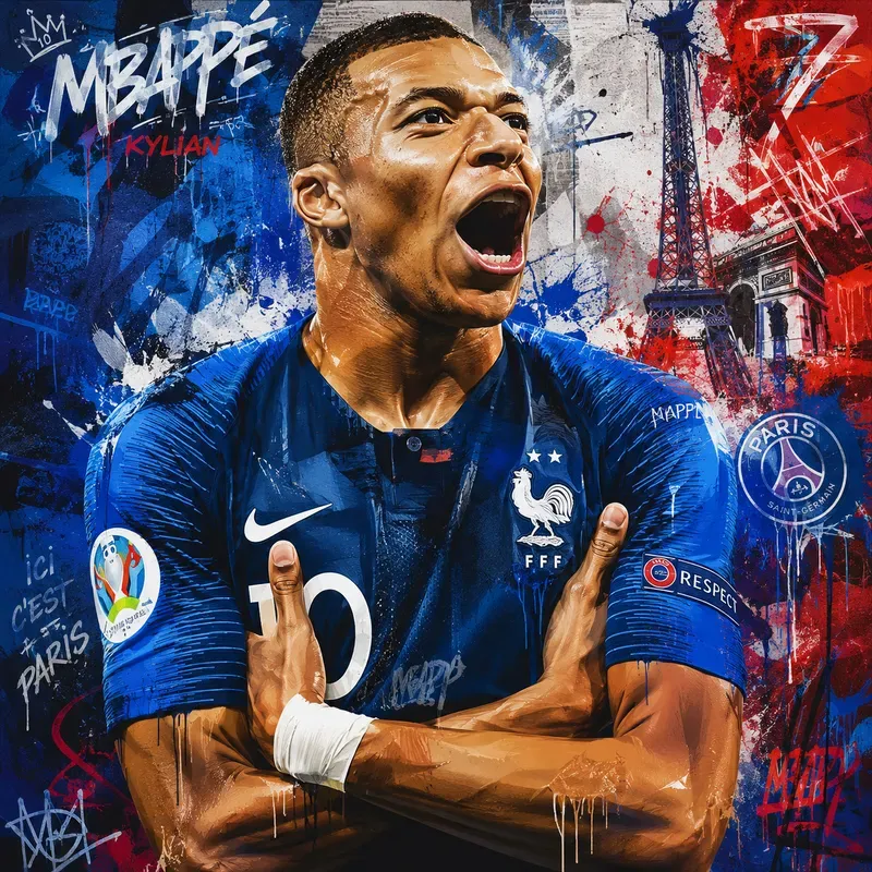 Legendary Football Icons Art