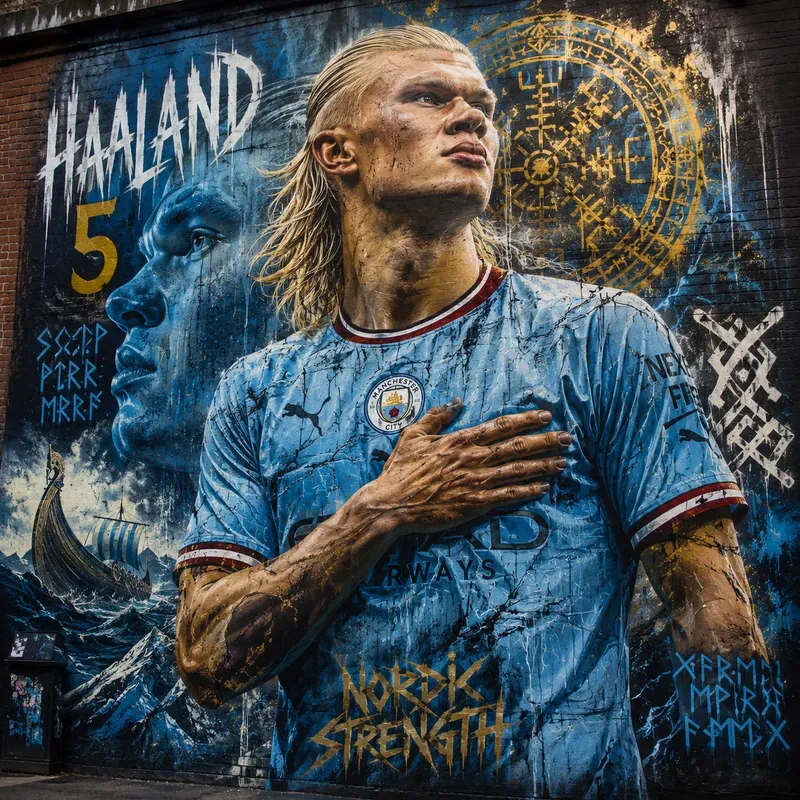 Legendary Football Icons Art