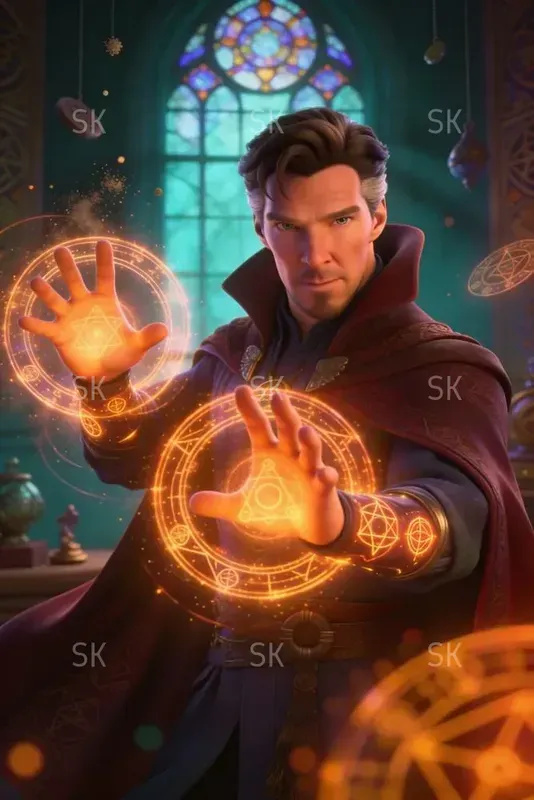 Cinematic 3d Animated Comic Characters