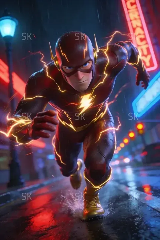 Cinematic 3d Animated Comic Characters
