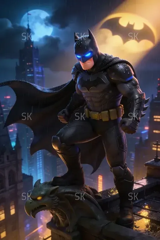 Cinematic 3d Animated Comic Characters