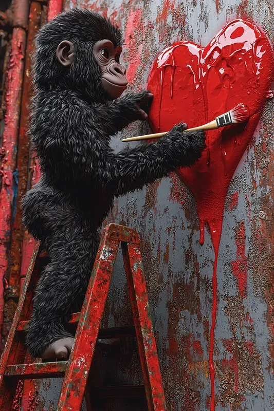 Graffiti Heart Painters