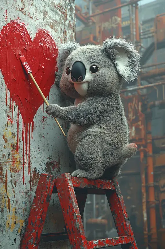 Graffiti Heart Painters