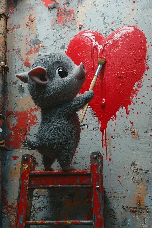 Graffiti Heart Painters
