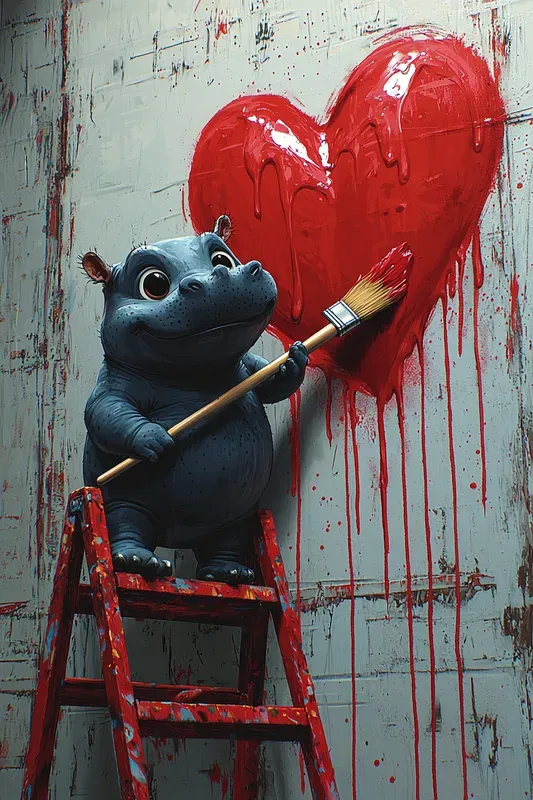 Graffiti Heart Painters